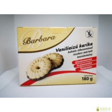 Kép 1/4 - Barbara gluténmentes vaníliáskarika 150 gr