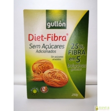 Kép 1/4 - Gullon Diet Fibra rostos keksz (hozzádott cukormentes) 250 gr