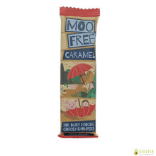 Kép 1/3 - Moo Free Mini Moo Tejmentes Csokoládé szelet -Karamellás 20 gr 