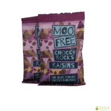 Kép 3/3 - Moo Free Choccy Roks-Raisins 35 gr