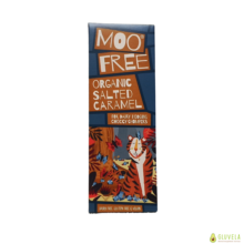Kép 1/3 - MooFree Bio 45% Tejmentes csokoládé tábla-Tengerisós-Karamellás 80 gr