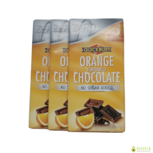 Kép 3/3 - Quickbury  Fehér csokoládé tábla-Narancsos76 gr 