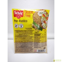 Kép 1/3 - Schär Pan Rustico szeletelt kenyér 250 g