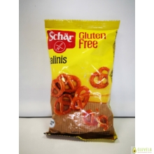 Kép 1/4 - Schär Salinis - Gluténmentes, laktózmentes, tojásmentes sós kisperecek 60 gr