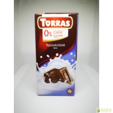 Kép 1/3 - Torras tejcsokoládé 75 gr
