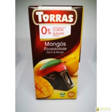 Kép 1/4 - Torras étcsokoládé - mangós 75 gr