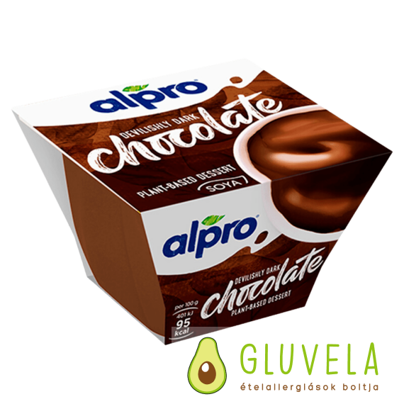 Alpro szójadesszert-csokoládé 125 gr