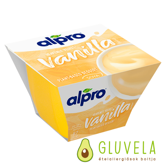 Alpro szójadesszert-vanília 125 gr