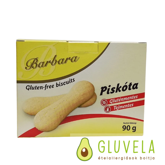 Barbara gluténmentes babapiskóta 90 gr