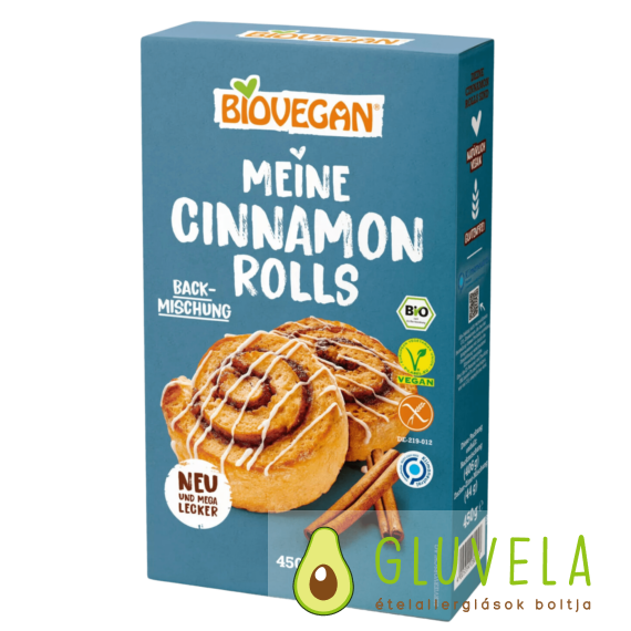 BioVegan Bio My Cinnamon Rolls lisztkeverék 450 g