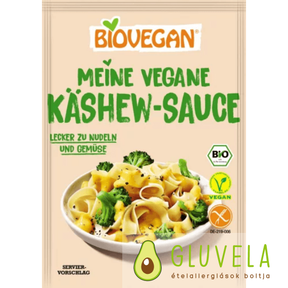 BioVegan Bio gluténmentes ,vegán sajt szósz alap 25 gr