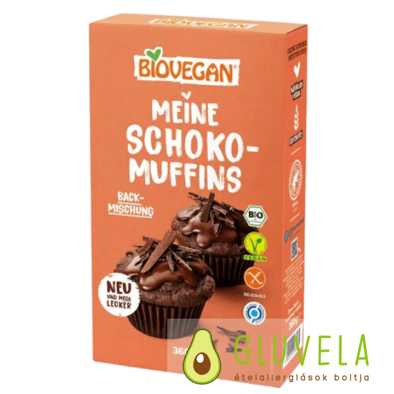 BioVegan Bio csokoládés muffin lisztkeverék 400 gr
