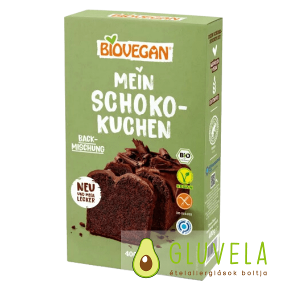 Biovegan Bio csokoládé sütemény lisztkeverék 400 gr