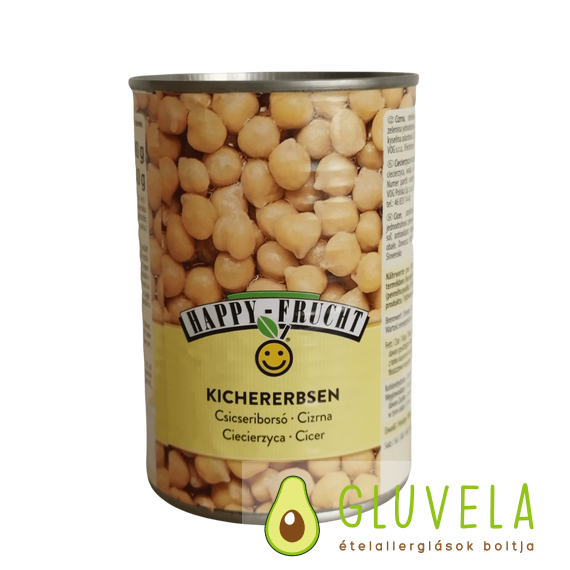 Csicseriborsó konzerv -  főtt 400gr