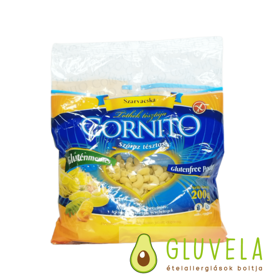 Cornito gluténmentes szarvacska tészta 200 gr