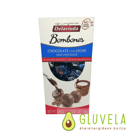 Delaviuda Bombones  Tejcsokoládé Praliné 150 gr