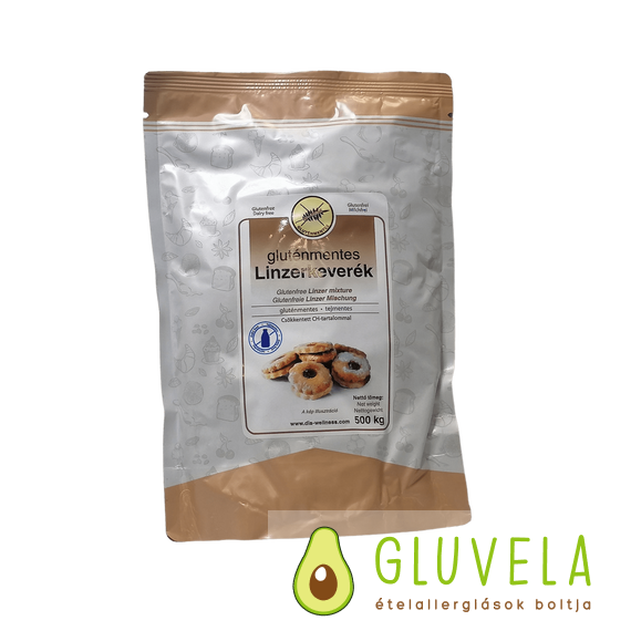 Dia-Wellness Gluténmentes Linzerkeverék Csökkentett szénhidráttartalommal 500g