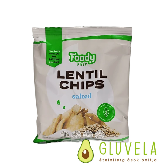 Foody Free lencse chips sóval 50 gr