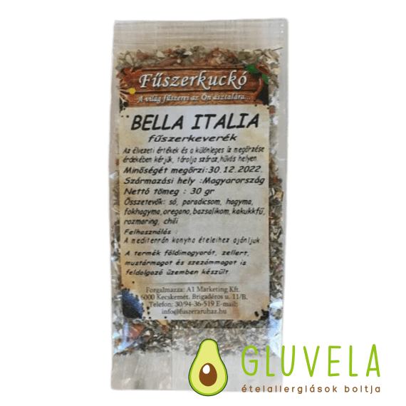 Bella Italia olasz fűszerkeverék 30 gr