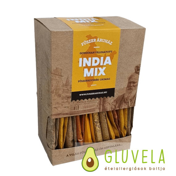 India Mix-az indiai konyha fűszer és fűszerkeverék alapkészlete 340 gr