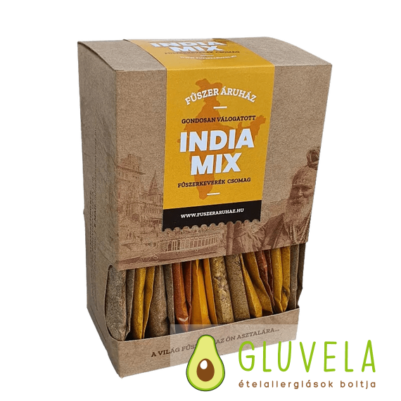 India Mix-az indiai konyha fűszer és fűszerkeverék alapkészlete 340 gr