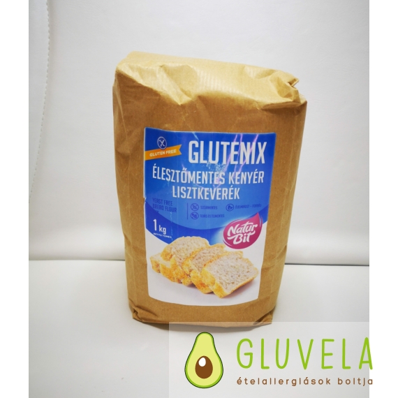 Glutenix Élesztőmentes, Glutén- és Tej-, Tojásmentes Kenyér lisztkeverék (MINDENMENTES) 1000 gr