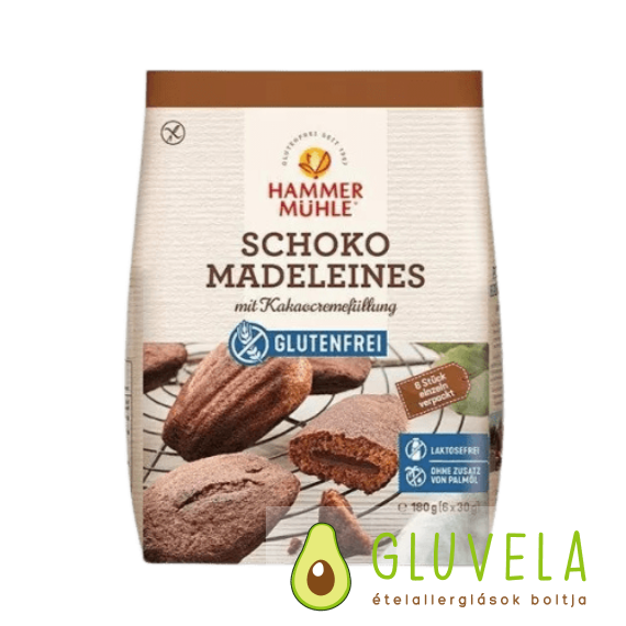 Hammermühle gluténmentes csokoládés madeleines 180 gr