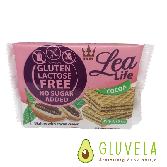 Lea Life kakaós glutén-és laktózmentes nápolyi 95g
