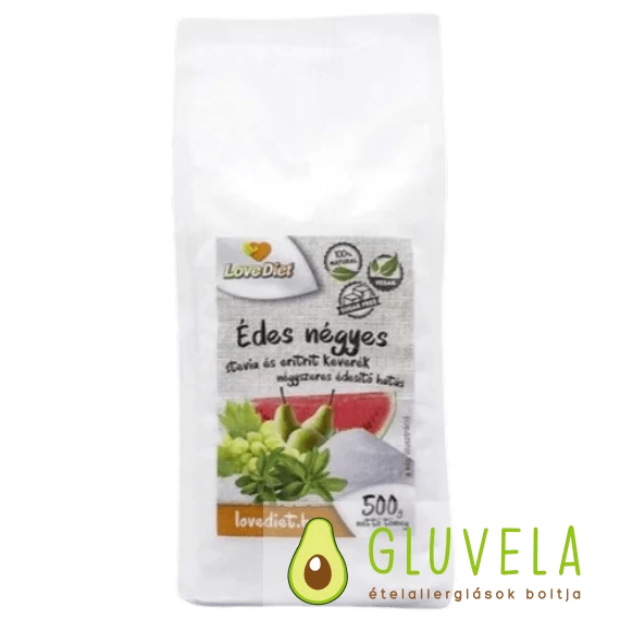 Love Diet Édes Négyes (Stevia És Eritrit Keverék) 500 g