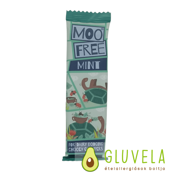 Moo Free Mini Moo Tejmentes Csokoládé szelet -Mentolos 20 gr 