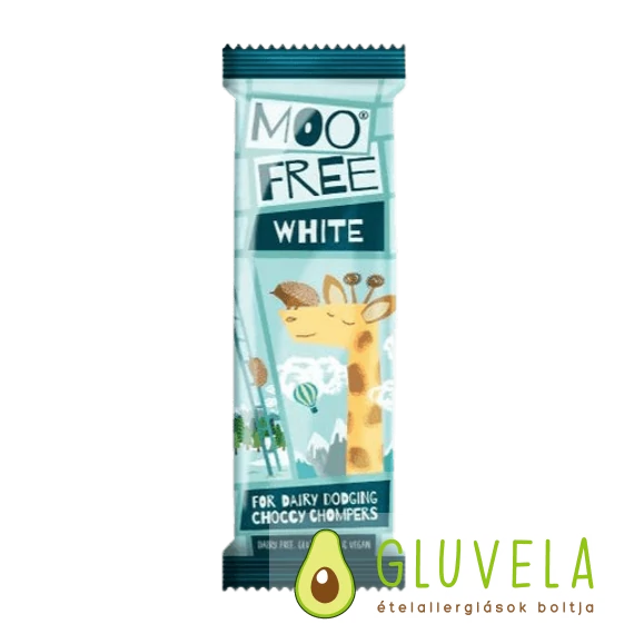 Moo Free Mini Moo Tejmentes Fehércsokoládé szelet 20 gr 