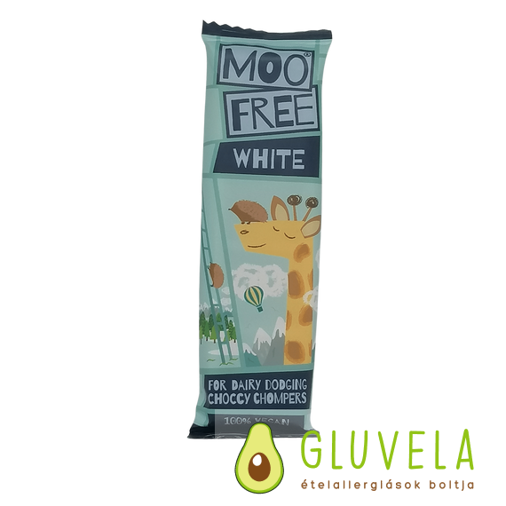 Moo Free Mini Moo Tejmentes Fehércsokoládé szelet 20 gr 