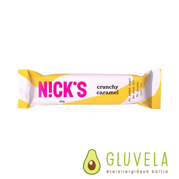 Nick's crunchy caramel 28 gr