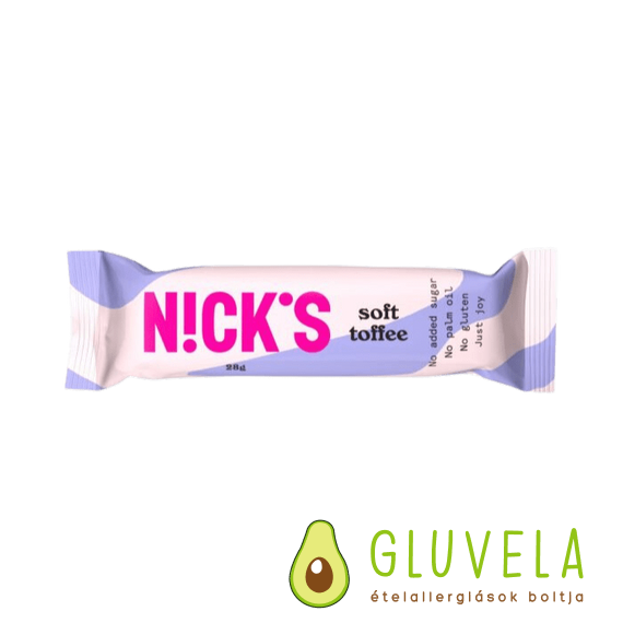 Nick's tejkaramellás szelet 28 gr