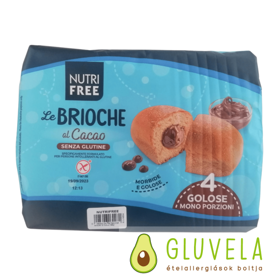 Nutri Free Le Brioche al cacao-Édeskiflik kakaós töltelékkel  200 gr