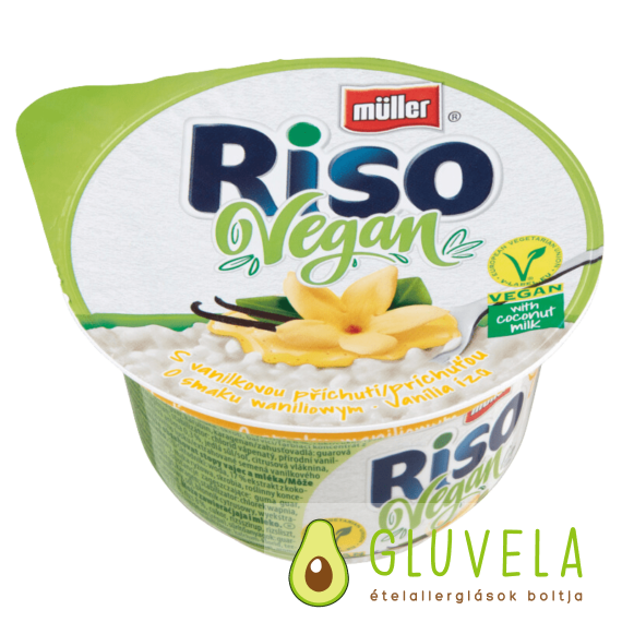 Müller Riso vegán rizsdesszert-vaníliás 160 gr