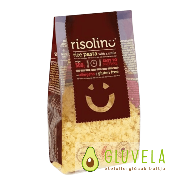 Risolino gluténmentes rizstészta- Csillag levestészta 300 g