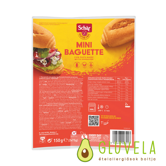 Schär Mini Bagett Duo  150 g