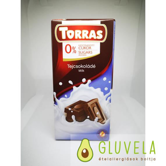 Torras tejcsokoládé 75 gr