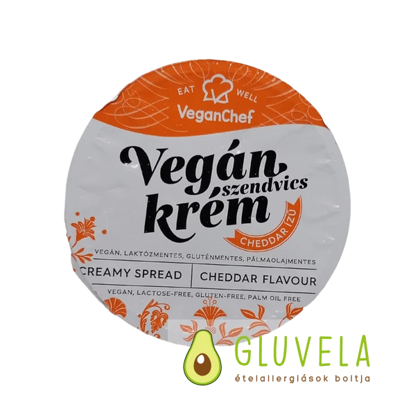 VeganChef szendvicskrém-Cheddar 150gr