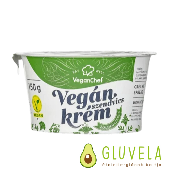 VeganChef szendvicskrém-Zöldfűszeres 150gr